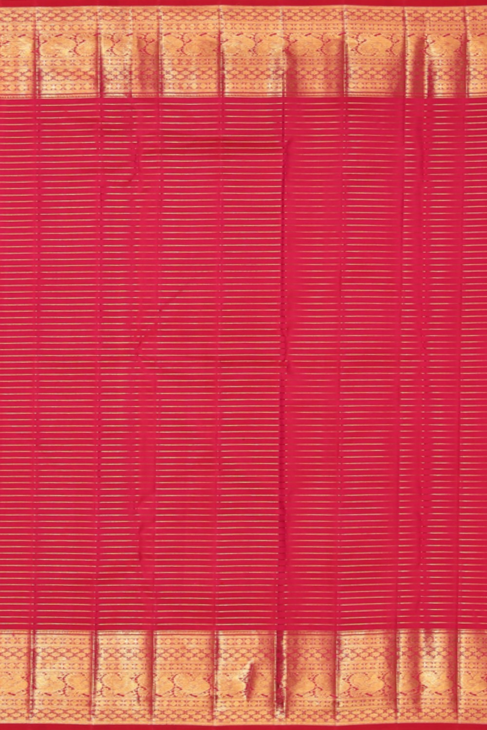 Image of Kanchipuram Silk Brocade Pink Saree